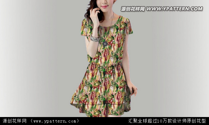 女裝印花 裙子圖案 面料花型 春夏 女裝印花 裙子圖案 面料花型 春夏